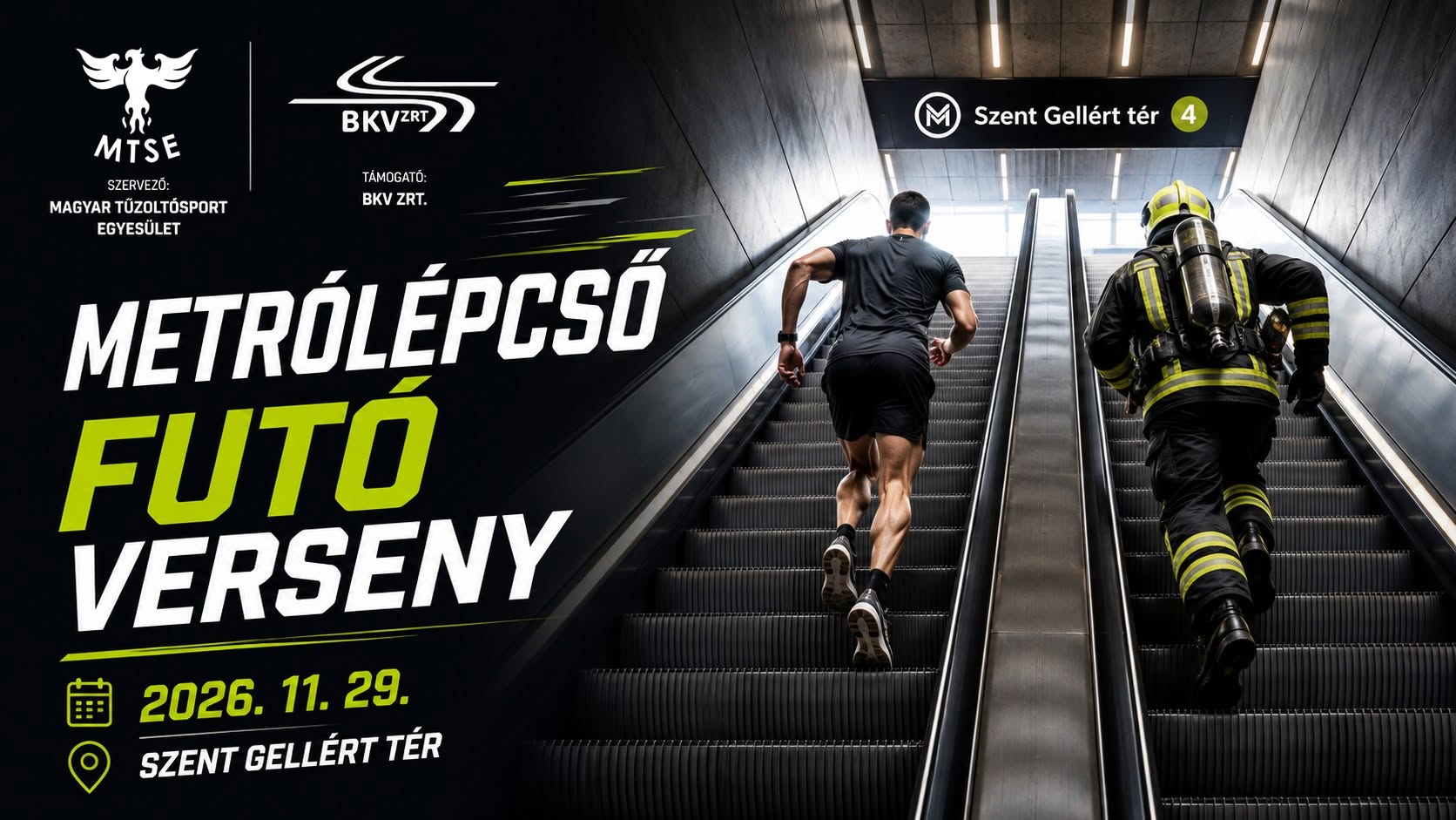Metrólépcső futóverseny 2026